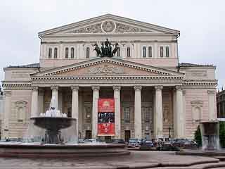  Moscow:  Russia:  
 
 Bolshoi Theatre